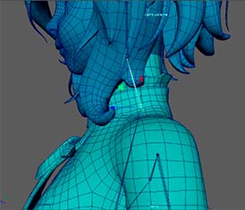 Animation 3d rigging proyect